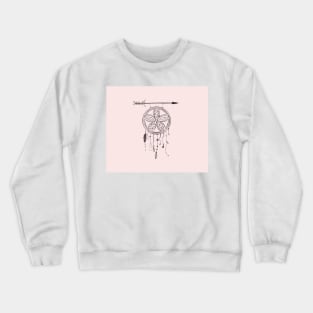 Blush dreamcatcher Crewneck Sweatshirt